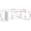 vidaXL TV Enheder Valn&oslash;d 105 x 33 x 46 cm Konstrueret tr&aelig;