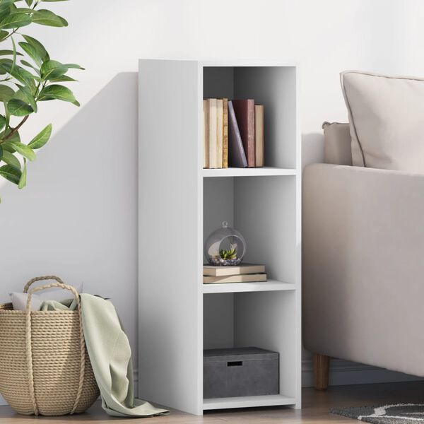 vidaXL sk&aelig;nk 30x41x93 cm konstrueret tr&aelig; hvid