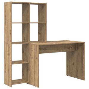 vidaXL Bord Artisan Egetr&aelig; 138,5 x 55 x 143 cm Konstrueret tr&aelig;