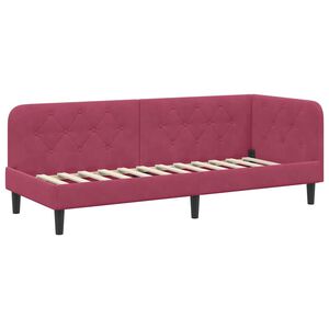 vidaXL Hj&oslash;rnesengramme Vinr&oslash;d 80 x 200 cm Fl&oslash;jl