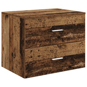 vidaXL V&aelig;gh&aelig;ngt badev&aelig;relsesskab Gammelt tr&aelig; 62,5 x 44,5 x 50 cm