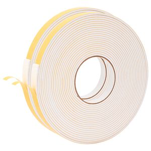 vidaXL Selvkl&aelig;bende skum tape 2 stk. Hvid 10 mm x 10 m CR Skum