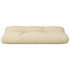 vidaXL hynde til pallesofa 80x40x10 cm beige
