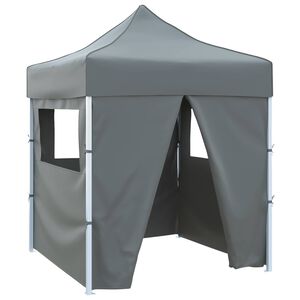 vidaXL Party Tent Antracit 200 x 200 x 315 cm Oxford stof