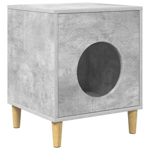 vidaXL Kat Hus Beton 42,5 x 40 x 53 cm Konstrueret tr&aelig;