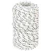 vidaXL Multifunktionelt universaltov 2 mm 500 m Hvid Polyester