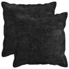 vidaXL Pudebetr&aelig;k 6 stk. HOUTEN Antracit 35 x 35 cm Chenille Stof