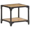 vidaXL sofabord 40x40x36 cm massivt ru mangotr&aelig;