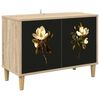 vidaXL TV-skab BREMEN 69 x 33 x 50 cm Sonoma-eg Konstrueret tr&aelig;
