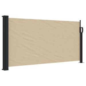 vidaXL sammenrullelig sidemarkise 100x300 cm beige