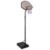 vidaXL basketballstativ 282-352 cm polyethylen sort