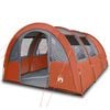 vidaXL 4-personers campingtelt vandt&aelig;t orange