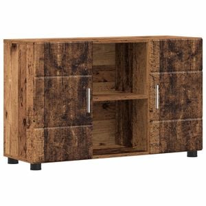 vidaXL Sideboard med hylde FLORIN Gammelt tr&aelig; 88,5 x 30,5 x 55,5 cm
