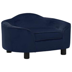 vidaXL hundesofa 67x47x36 cm plys bl&aring;