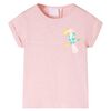 vidaXL T-shirt til b&oslash;rn str. 116 lyser&oslash;d