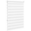 vidaXL zebragardin hvid 115x150 cm stofbredde 110,9 cm polyester