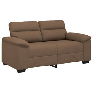 vidaXL 2-personers sofa 160x81x84 cm stof brun