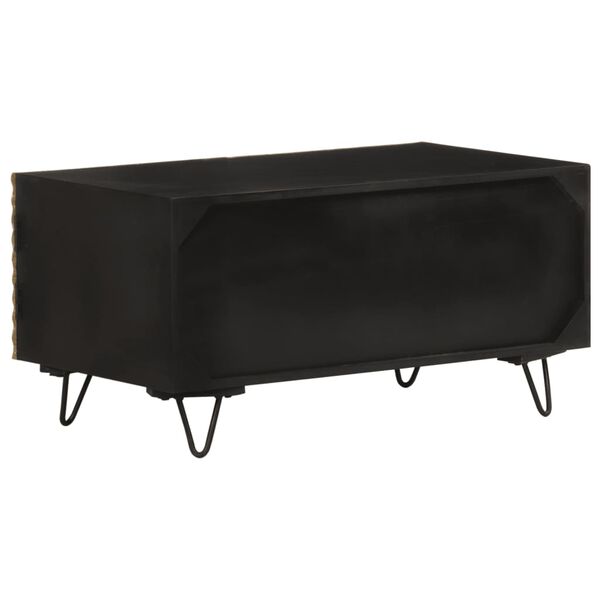 vidaXL sofabord 90x50x45 cm massivt mangotræ