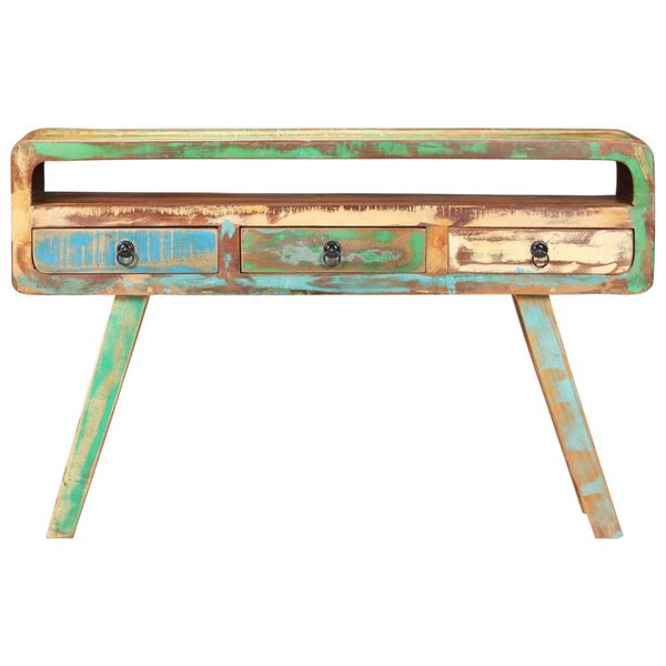 vidaXL sk&aelig;nk 120x30x75 cm massivt genbrugstr&aelig;