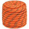 vidaXL Multifunktionelt universaltov 16 mm 250 m Orange PP
