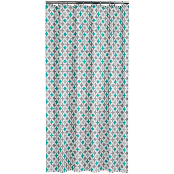Sealskin Badeforh&aelig;ng Diamonds 180 cm aqua 235201330