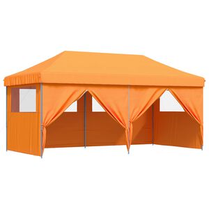 vidaXL Party Tent Orange 292 x 580 x 315 cm Oxford stof