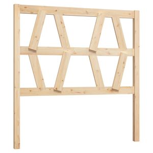 vidaXL sengeg&aelig;rde 81x4x100 cm massivt fyrretr&aelig;