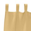 vidaXL Mørklægningsgardiner med ringe 2 pcs Beige 260 x 140 cm