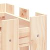 vidaXL plantekasse med stakitdesign 60x30x30 cm massivt fyrretr&aelig;