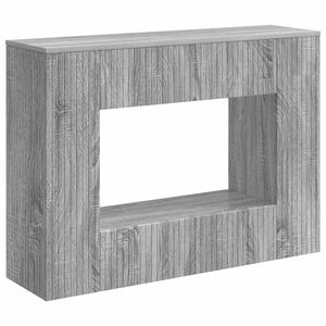 vidaXL Konsolbord Gr&aring; Sonoma 101 x 29 x 74 cm Konstrueret tr&aelig;