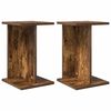 vidaXL Planteholder 2 pcs R&oslash;get Eg 25 x 25,5 x 40,5 cm Konstrueret tr&aelig;