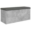 vidaXL opbevaringsb&aelig;nk 102x42x45 cm konstrueret tr&aelig; betongr&aring;