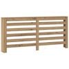 vidaXL radiatorskjuler 175x20x82 cm konstrueret tr&aelig; egetr&aelig;sfarve