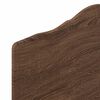 vidaXL Hovedg&aelig;rde Brun eg 80 cm Konstrueret tr&aelig;
