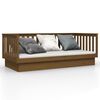 vidaXL daybed 100x200 cm massivt fyrretr&aelig; gyldenbrun