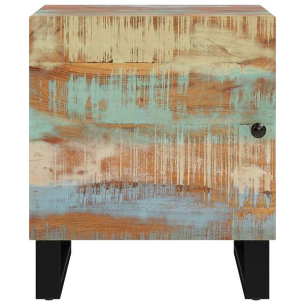 vidaXL sengeborde 2 stk. 40x33x46 cm massivt genbrugstr&aelig;