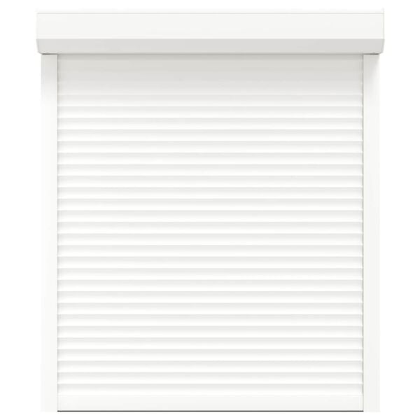 vidaXL Rullegardin Hvid 110 x 130 cm Aluminium og Polyurethan