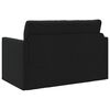 vidaXL Sovesofa 110cm Sort Stof