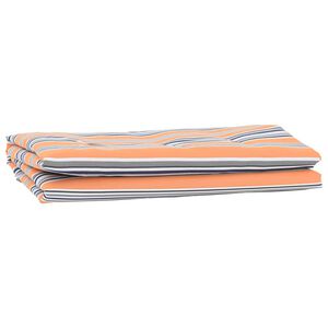 vidaXL Reservedug til markise Bl&aring; og Orange 1000 x 160 cm Polyester