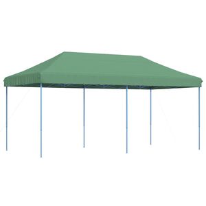 vidaXL foldbart pop up-festtelt 580x292x315 cm gr&oslash;n