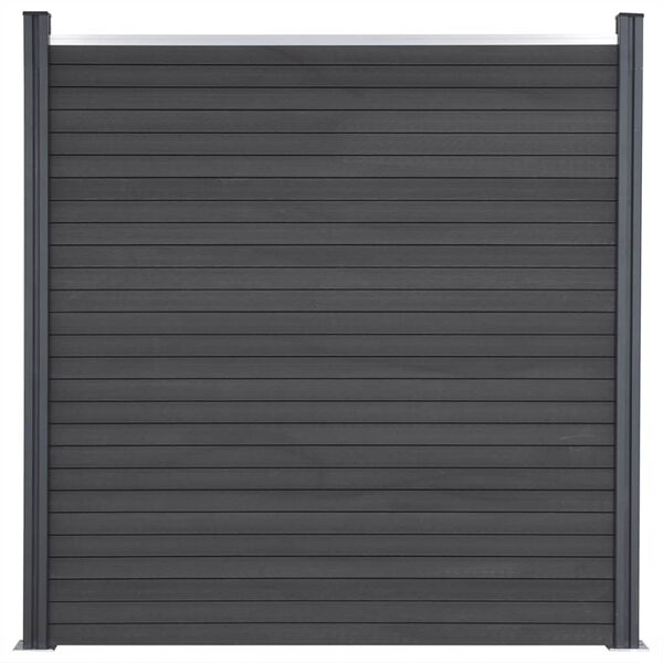 vidaXL hegnspanels&aelig;t 872x186 cm WPC gr&aring;