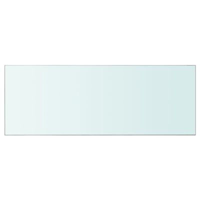 vidaXl glashyldepanel gennemsigtig 80x30 cm