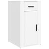 vidaXL skrivebordsskab 40x49x75 cm konstrueret tr&aelig; hvid