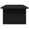 vidaXL Sofabord Sort 93 x 53 x 33 cm Konstrueret tr&aelig;