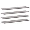 vidaXL v&aelig;ghylder 4 stk. 80x20x1,5 cm konstrueret tr&aelig; gr&aring; sonoma-eg