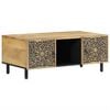 vidaXL sofabord 100x54x40 cm massivt mangotr&aelig;