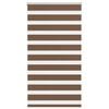 vidaXL zebragardin brun 80x150 cm stofbredde 75,9 cm polyester