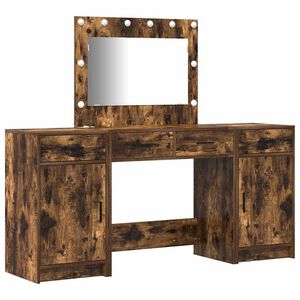 vidaXL Kl&aelig;deskab 3 stk. Brun 78,5 x 41 x 135 cm Konstrueret tr&aelig;