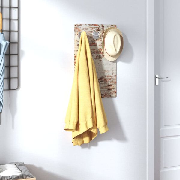 vidaXL v&aelig;gh&aelig;ngt knager&aelig;kke 40x25 cm h&aelig;rdet glas murstensv&aelig;g