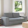 vidaXL Sofa Lysegr&aring; 182 x 80 x 82 cm Stof